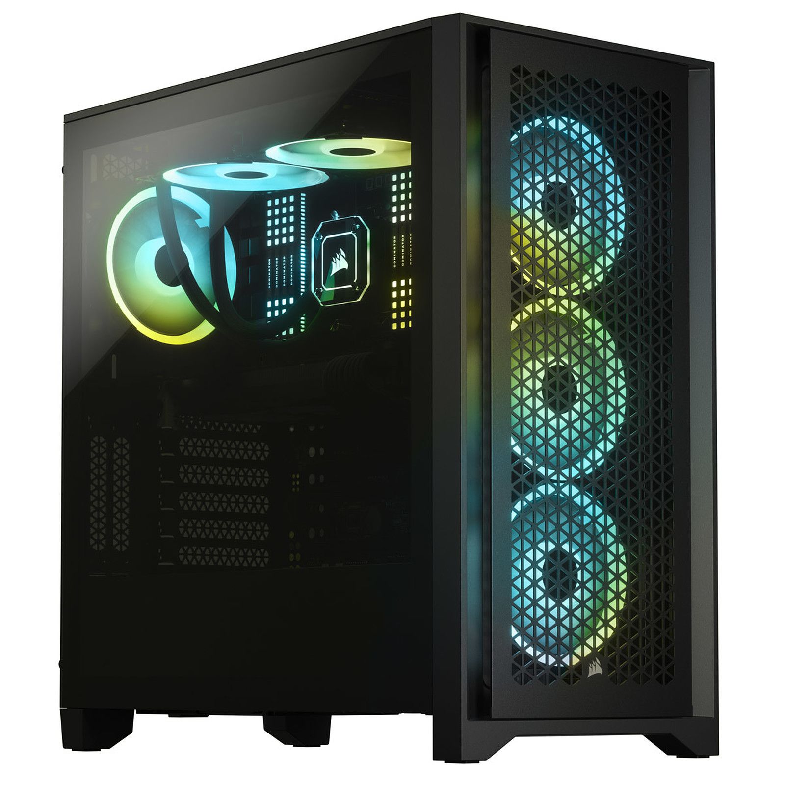 Corsair 4000D AIRFLOW Tempered Glass (Noir) Corsair 4000D AIRFLOW Tempered Glass (Noir)