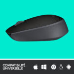 Logitech M171 Wireless Mouse (Noir) – Image 2