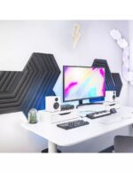 Elgato Mousse Acoustique Wave Panels Extension Set Noir