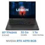 Lenovo Legion Pro 5 16ARX8 AMD Ryzen 7 7745HX, 32GB RAM, 1TB SSD, RTX 4070, 16" 240Hz
