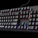 Trust Gaming GXT 865 Asta – Clavier Mécanique RGB, Commutateurs Rouges, Métal, Anti-Ghosting, AZERTY
