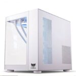 HYBROK Boîtier Gaming Titan EVO White (7 Fans ARGB + Remote Inside)