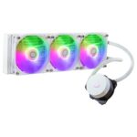 Cooler Master MasterLiquid 360L Core ARGB White Edition - Pc Gamer Maroc - Pc Gamer Casa
