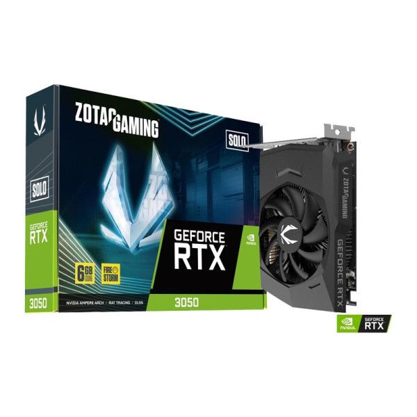 ZOTAC GeForce RTX 3050 SOLO 6GB GDDR6