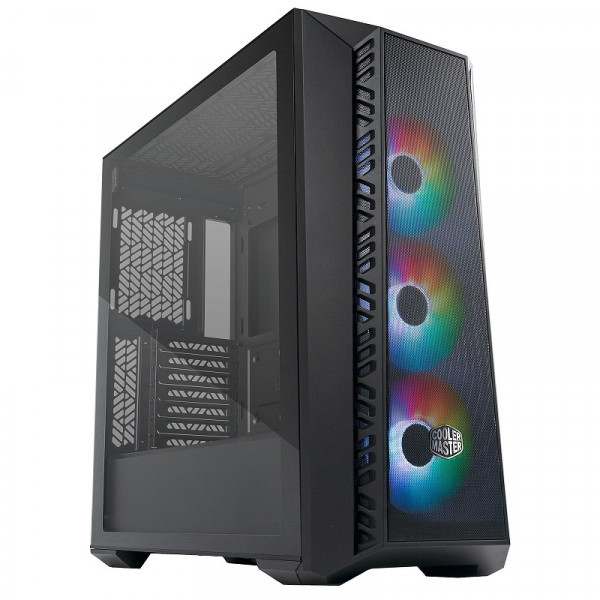 PC Gamer Cooler Master MB520, Asus Prime B550-Plus, AMD Ryzen 5 5600, RTX 4060 8GB, 32GB RAM, SSD MSI 1TB