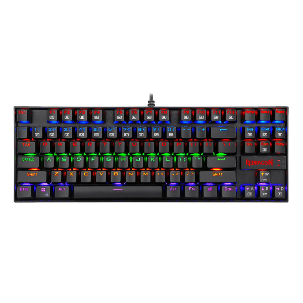 Clavier Mécanique Redragon K552 TKL RGB - Outemu Blue Switches