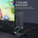 The G-Lab K-Stand Radon – Support pour Casque Gaming RGB