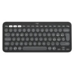 Logitech Pebble Keys 2 K380s Tonal Graphite - Clavier Bluetooth Mince et Écologique