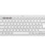 Logitech Pebble Keys 2 K380s Tons de Blanc - Clavier Bluetooth AZERTY
