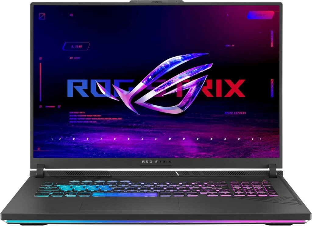 ASUS ROG Strix G18 STRIX-G18-G814JZR-DR6133W - PC Portable Gaming 18" 2.5K 240Hz - Core i9 14900HX - RTX 4080 - 32Go RAM