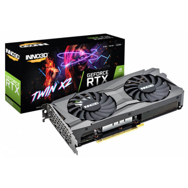 INNO3D GeForce RTX 3060 TWIN X2 12GB - Carte Graphique Ampere