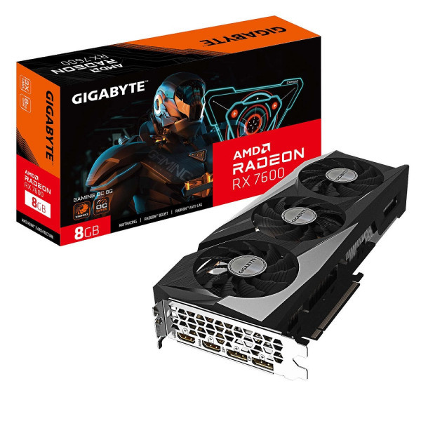Gigabyte AMD Radeon RX 7600 Gaming OC 8GB GDDR6