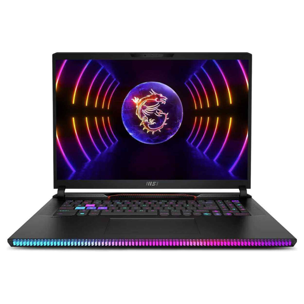 MSI Raider GE78 HX - Intel i9 14900HX - NVIDIA RTX 4080 - 32GB DDR5 - 2TB SSD - 17" QHD+ 240Hz - Windows 11 Pro