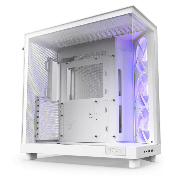 Boîtier NZXT H6 Flow RGB Matte White