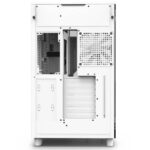 NZXT H9 Flow Matt White - Boîtier Moyen-Tour Dual-Chamber - Airflow Optimal