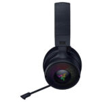 Razer Kraken V4 - Casque Gaming Sans Fil - Micro HyperClear - 3 Modes de Connectivité - THX Spatial Audio - Razer Chroma RGB