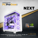 PC Gamer Hautes Performances - Ryzen 7 7800X3D - RTX 4060 - SSD 1TB - 32GB RAM DDR5 - NZXT H9 Flow