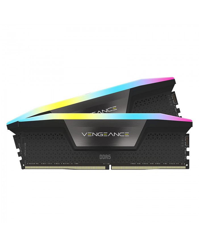Corsair Vengeance RGB DDR5 32GB (2x16GB) 7200MHz XMP - Mémoire RAM