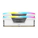 Corsair Vengeance RGB DDR5 64GB (2x32GB) 6000MHz XMP CL40 White