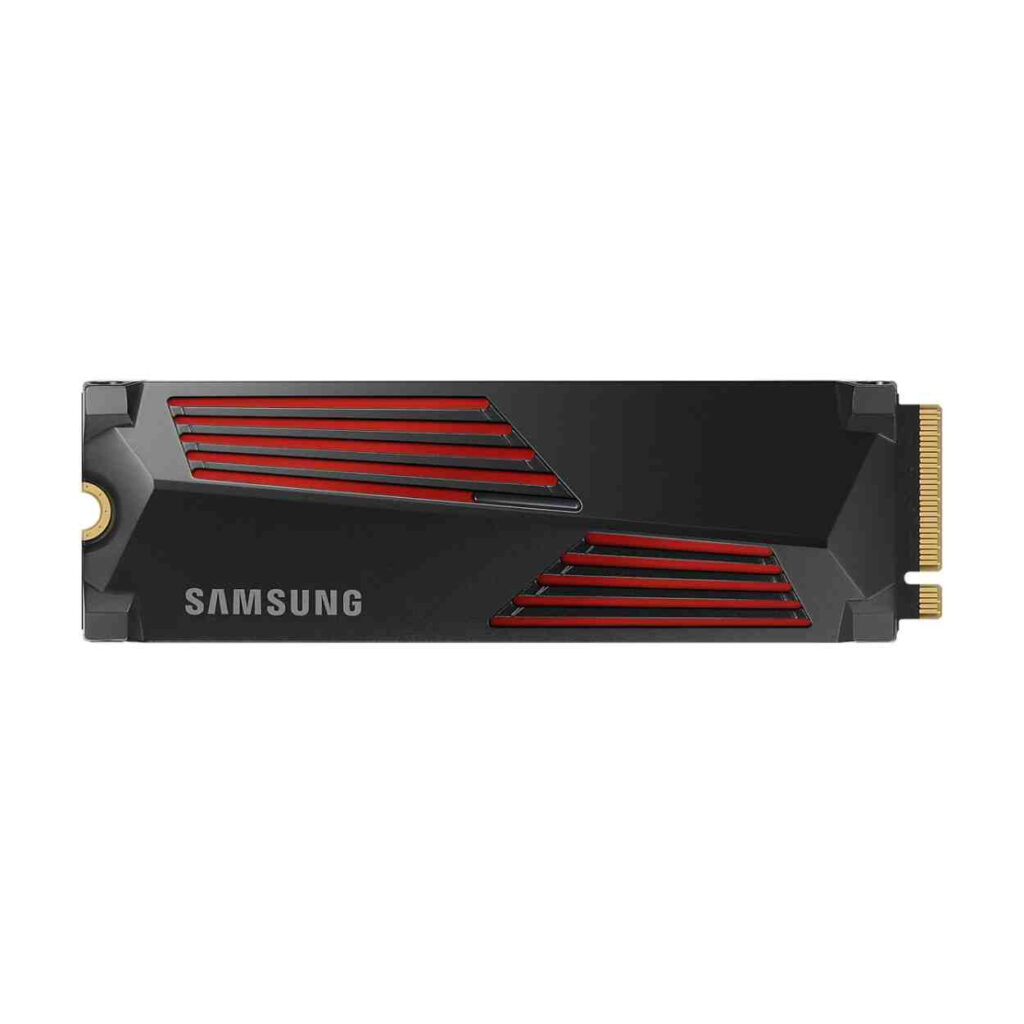 Samsung 990 PRO Heatsink PCIe 4.0 NVMe™ M.2 SSD Tray 4TB - Lecture jusqu'à 7 450 Mo/s