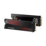 Samsung 990 PRO Heatsink PCIe 4.0 NVMe™ M.2 SSD Tray 4TB - Lecture jusqu'à 7 450 Mo/s