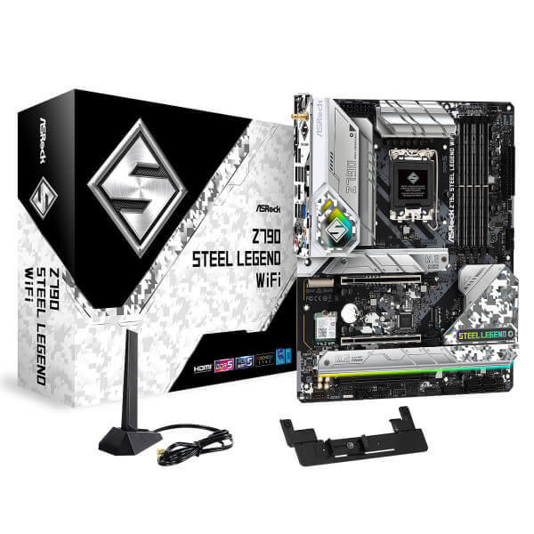 Carte Mère ASRock Z790 Steel Legend - PCIe 5.0 et DDR5