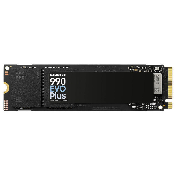 Samsung SSD 990 EVO Plus M.2 PCIe NVMe 2TB - Vitesse Séquentielle 7 250 Mo/s