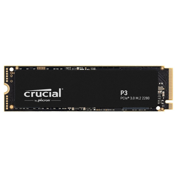Crucial P3 M.2 PCIe NVMe 500GB - SSD Haute Performance