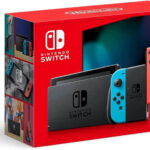 Nintendo Switch Neon Blue + Neon Red Joy-Con - Console Hybride Polyvalente