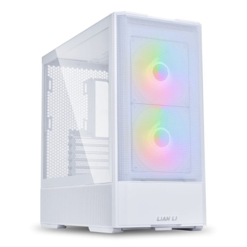Lian Li LANCOOL 207 Blanc - Boîtier M-ATX avec Refroidissement Optimisé
