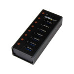 Hub USB 3.0 StarTech.com 7 Ports - 5 Gbps - Boîtier Métal Montable