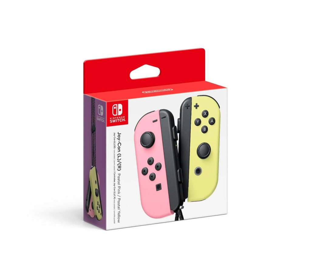 Nintendo Joy-Con™ Pastel Pink & Yellow - Manettes Switch