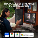 Logitech MX Brio Graphite - Webcam 4K Premium