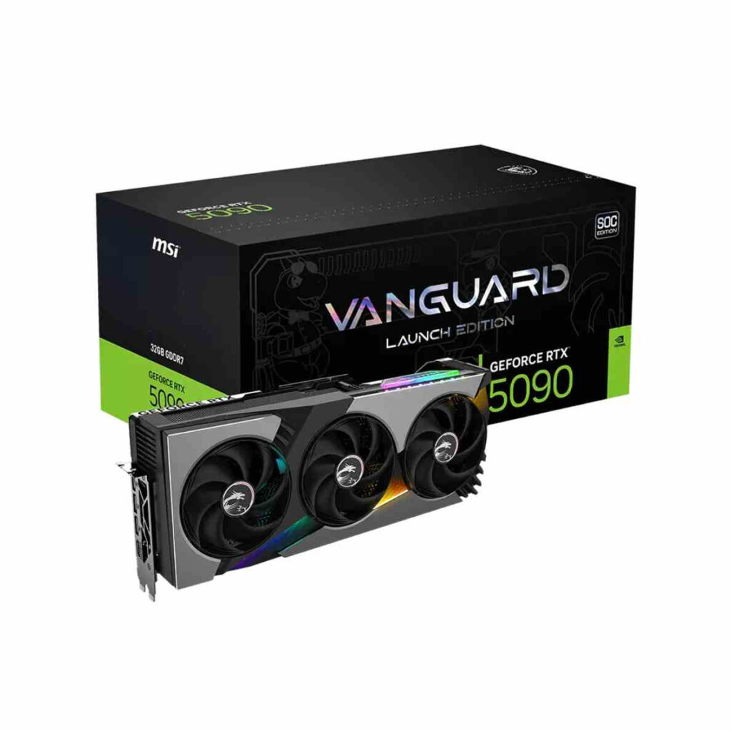 MSI GeForce RTX™ 5090 32G VANGUARD SOC LAUNCH EDITION GDDR7