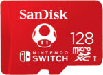 Carte Mémoire SanDisk 128 Go - Nintendo Switch Officiel - Stockage Rapide