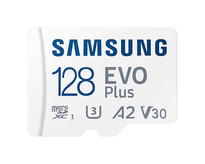 Samsung EVO Plus microSD 128 Go - Carte Mémoire Haute Vitesse UHS-I