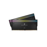 Mémoire RAM CORSAIR DOMINATOR TITANIUM RGB 96 Go (2x48 Go) DDR5 6600 MT/s CL32 - Haute Performance