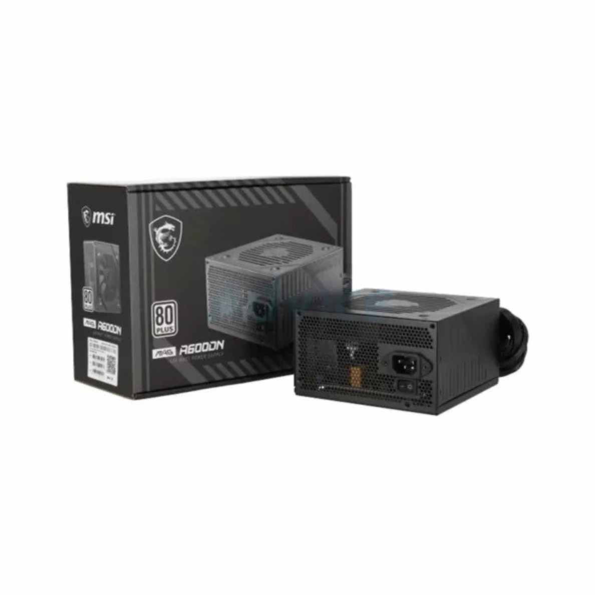 Alimentation MSI MAG A600DN 80PLUS 600W Alimentation MSI MAG A600DN 80PLUS 600W