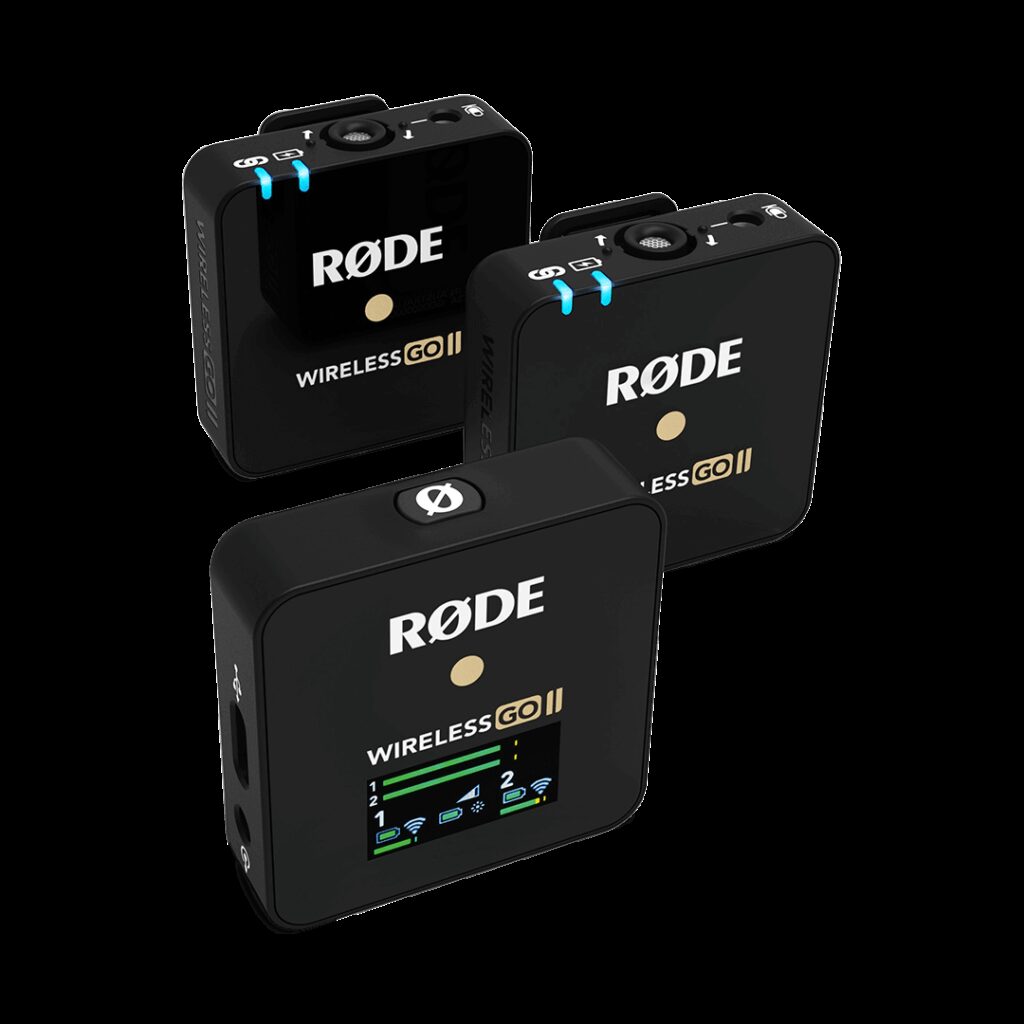 RODE Wireless GO II - Microphone Sans Fil à Double Canal