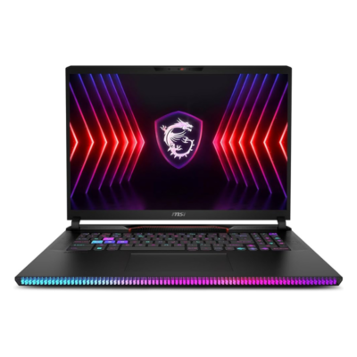 MSI Raider GE78 HX – Intel i9 14900HX – NVIDIA RTX 4080 – 32GB DDR5 – 2TB SSD – 17″ QHD+ 240Hz