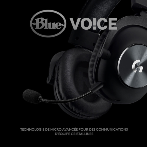 Logitech G Pro X Gaming Headset (Noir) – Image 2
