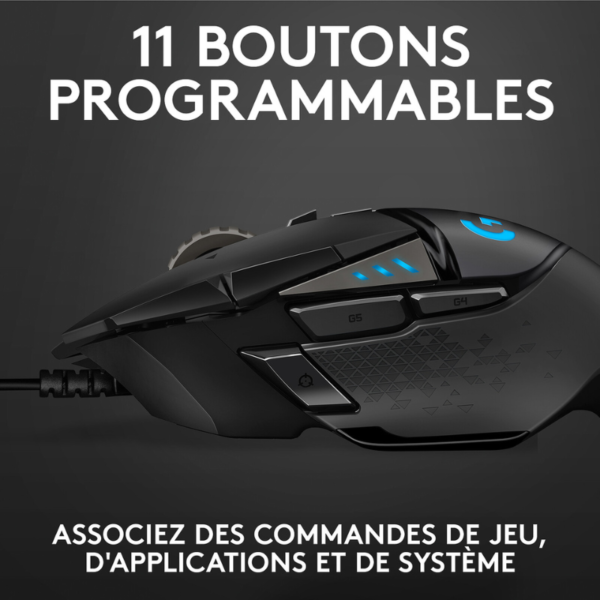 Logitech G G502 Hero (25 600 DPI) – Image 3