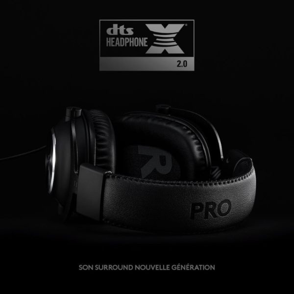 Logitech G Pro X Gaming Headset (Noir) – Image 3