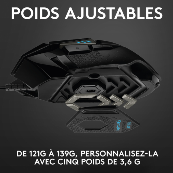 Logitech G G502 Hero (25 600 DPI) – Image 4