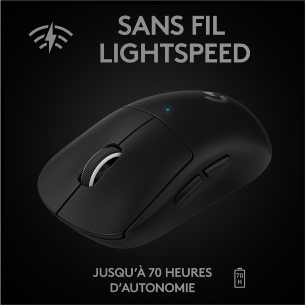 Logitech G Wireless Gaming Pro X Superlight (Noir) – Image 4
