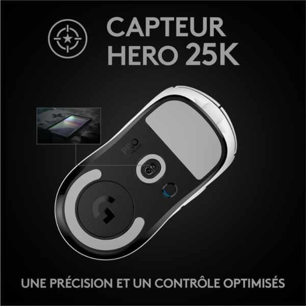 Logitech G Wireless Gaming Pro X Superlight (Blanc) – Image 5