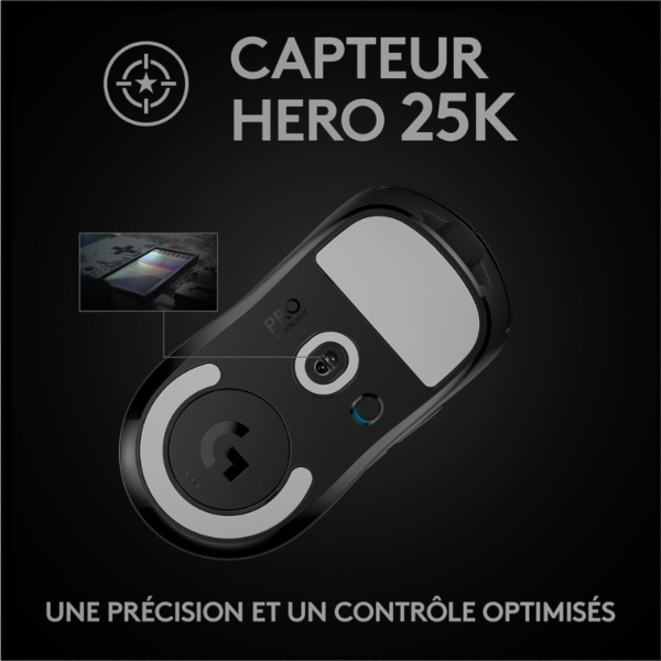 Logitech G Wireless Gaming Pro X Superlight (Noir) – Image 5
