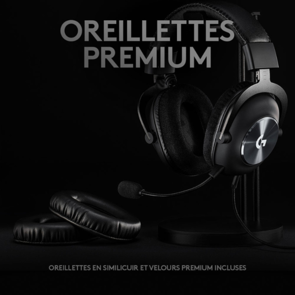 Logitech G Pro X Gaming Headset (Noir) – Image 5