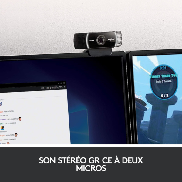 Logitech C922 PRO HD Streaming Webcam – Image 4