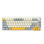 ZIFRIEND ZA68 Clavier Mécanique RGB Filaire 65% (CREAM-Gray)